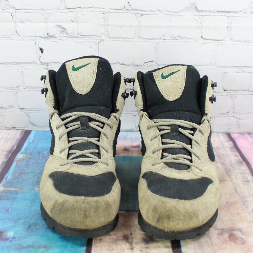 NIKE Lace Up Hightop Sneaker Shoes Size 10.5 - Picture 5 of 9